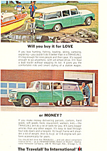 Travelall International Harvester 1964 Ad Ad0493