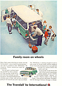 Travelall International Harvester 1964 Ad Ad0496