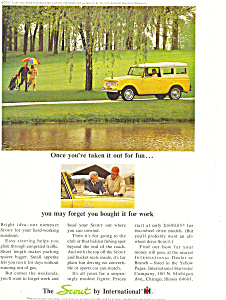 Scout International Harvester 1964 Ad Ad0497