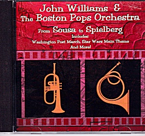 John Williams Boston Pops From Sousa To Spielberg Cd 10 Scores Cd0026