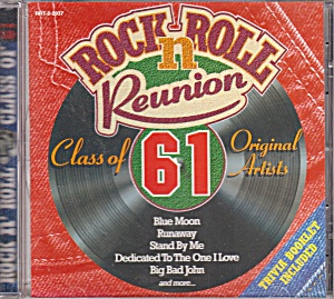 Rock N Role Reunion Class Of 61 Original Artists Cd 16 Songs Cd0030