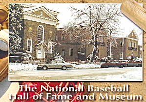 Cooperstown Ny National Baseball Hall Of Fame And Museum Postcard Cs12823