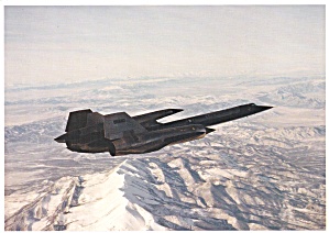 Lockheed A 12 Oxcart Postcard Cs13762