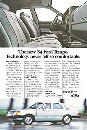 1984 Fordtempo New Technology Ford019