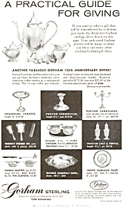 Gorham Silver 125th Anniversary Ad