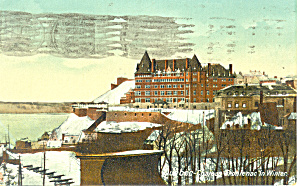 Chateau Frontenac Quebec Raphael Tuck Posstcard P18926