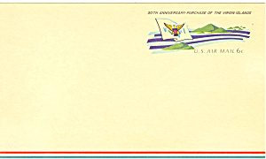 Uxc6 6 Cent Virgin Island Postal Card