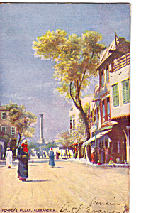 Pompey S Pillar Picturesque Egypt Raphael Tuck Postcard P25415