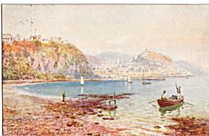 Torquay Fromtor Abbey Sands Tuck S Postcard P25612
