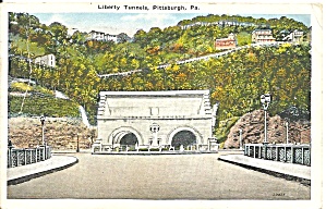 Pennyslvania Liberty Tunnels Pittsburgh P31194
