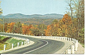 Winding Road In Pennsylvania Postcard P31785