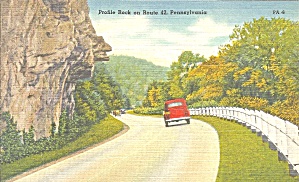 Route 42 Pa Profile Rock P37456