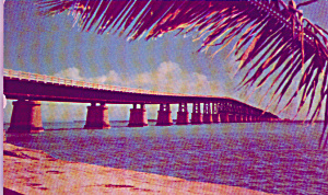 Florida Keys Overseas Highway Postcard P40621