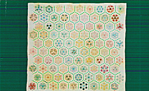 Grandma S Flower Garden Quilt Postcard P41001