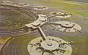 Newark New Jersey International Airport Postcard P41059