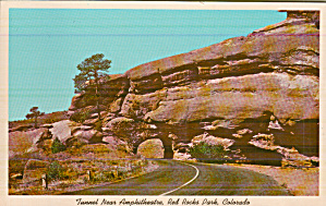 Red Rock Park Colorado Tunnel Near Amphitheatre P41146