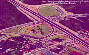Route 1 Interchange Hudson County New Jersey P41377