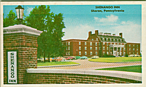 Shenango Inn Sharon Pennsylvania Postcard Envelope P41395