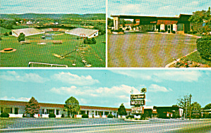 Williamsport Pennsylvania City View Motel P41397