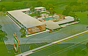Jacksonville Florida Holiday Inn I-95 And Us 1 Postcard P41407