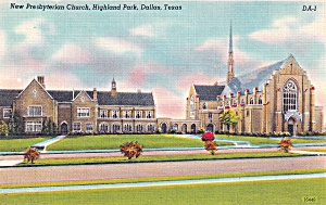 Dallas Texas New Presybyterian Church Highland Park P41500f