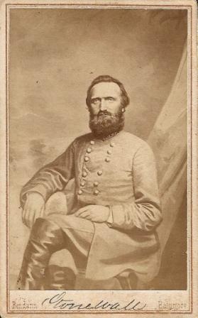 Cdv, General Thomas J. Stonewall Jackson